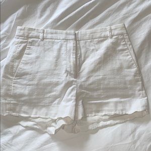 Jcrew white shorts